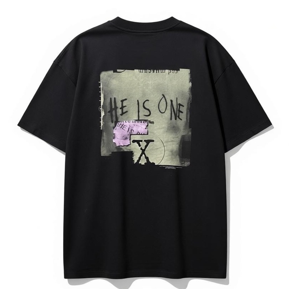 Rare Vintage X Files "HE IS ONE" Stanley Desantis 1996 Shirt Mens X-Large‎